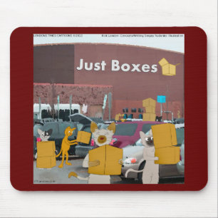 Rick London Big Box Stores Voor Katten Strip Muismat