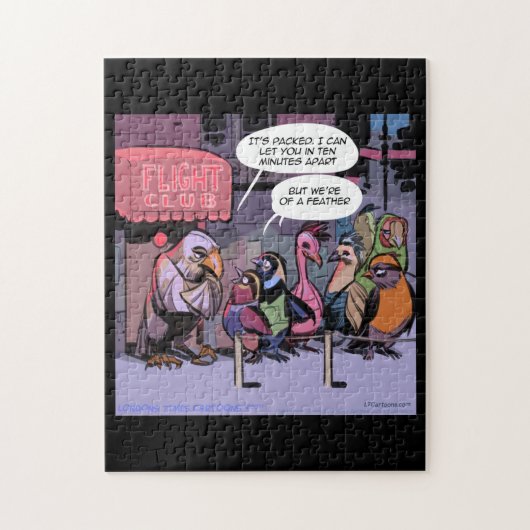 Rick London "Birds of a Feather" Puzzle w/Gift Box Legpuzzel (Verticaal)