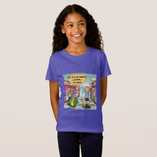 Rick London Emotional Support Artichoke Comic T-shirt