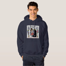 Rick London Ernestine Calling Birds Xmas Hoodie