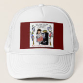 Rick London Ernestine Calling Birds Xmas Trucker Pet (Voorkant)