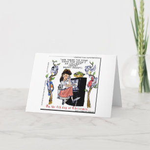 Rick London Ernestine Kerkhoorns Kerstmis Kaart