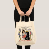 Rick London Ernestine Kerstvogels Kerstmis Tote Bag (Voorkant (product))