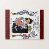 Rick London Ernestine Kerstvogels Xmas Legpuzzel (Horizontaal)