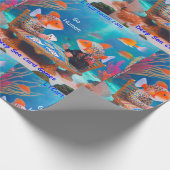 Rick London Fish Spelen "Go Fish" Kaart Game Comic Cadeaupapier (Hoek)