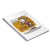 Rick London Funny Alexander Bell Phone Prank Notitieboek (Rechterzijde)