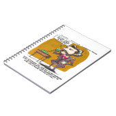 Rick London Funny Alexander Bell Phone Prank Notitieboek (Linkerzijde)