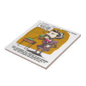 Rick London Funny Alexander Bell Phone Prank Tegeltje (Zijkant)