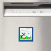 Rick London Funny Goose Vampire Wearing Bells Magneet (Insitu (Vaatwasser))