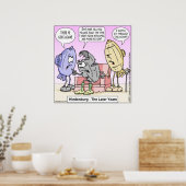 Rick London Funny Hindenburg Poster (Keuken)