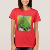 Rick London Funny "Hoodie Ornament" kerstboom T-shirt (Voorkant)