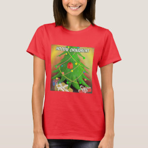 Rick London Funny "Hoodie Ornament" kerstboom T-shirt