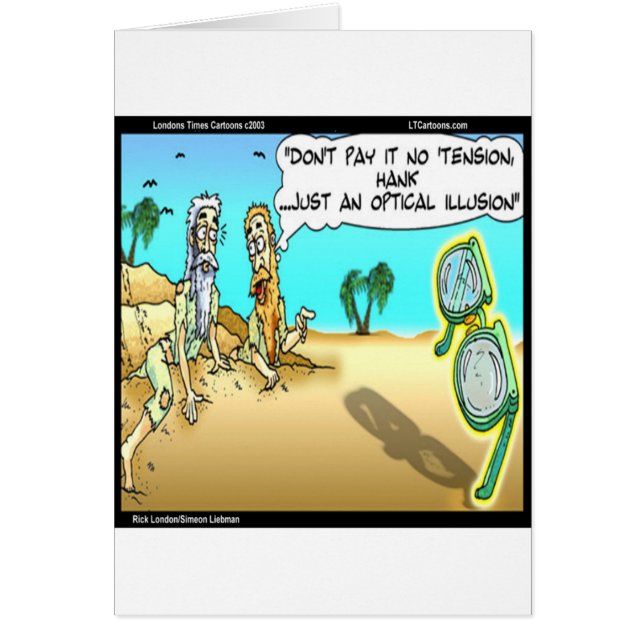 Rick London Funny Optical Optometrist Illusion (Voorkant)