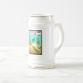 Rick London Funny Optical Optometrist Illusion Bierpul (Voorkant rechts)