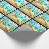 Rick London Funny Optical Optometrist Illusion Cadeaupapier (Hoek)