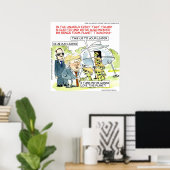 Rick London Funny Planet Trump Poster (Thuiskantoor)