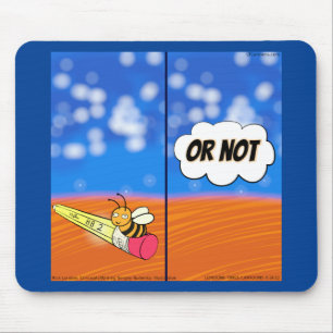 Rick London Funny Shakespeare Hamlet Bee Comic Muismat