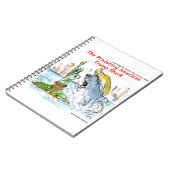 Rick London Funny Trump Shark Notitieboek (Linkerzijde)