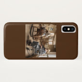 Rick London Gepensioneerde Far Side Koe Leeft Geno Case-Mate iPhone Case (Achterkant (horizontaal))