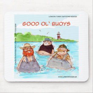 Rick London Good Ol' Buoys Funny Comic Muismat