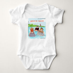 Rick London Good Ol' Buoys Funny Comic Romper