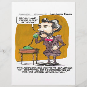 Rick London Grappige Alexander Bell Telefoon Grapj