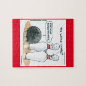 Rick London Grappige Bowling  Legpuzzel (Horizontaal)