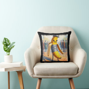 Rick London Grappige Duct Tape Bananen Kunst Kussen