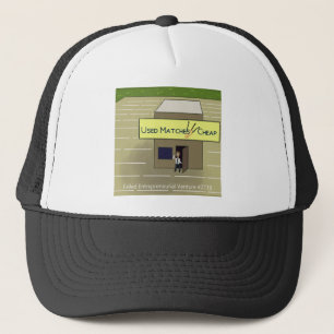 Rick London Grappige Gebruikte Lucifers Ondernemen Trucker Pet