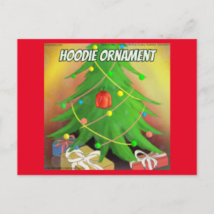 Rick London Grappige "Motorkap Ornament" Briefkaart