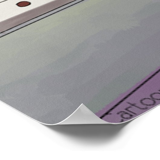 Rick London Grappige Poster van Kippen in Vrij Uit (Hoek)