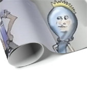 Rick London Grappige Silverware Politie Cadeaupapier (Rol Hoek)