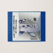 Rick London Grappige Silverware Politie Legpuzzel (Horizontaal)