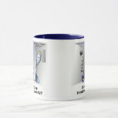 Rick London Grappige Silverware Politie Mok (Midden)