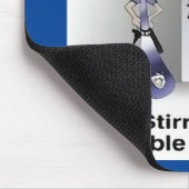 Rick London Grappige Silverware Politie Muismat (Hoek)