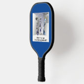 Rick London Grappige Silverware Politie Pickleball Paddle (Links)