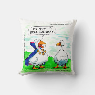 Rick London Grappige Vampiergans met Bellen  Kussen