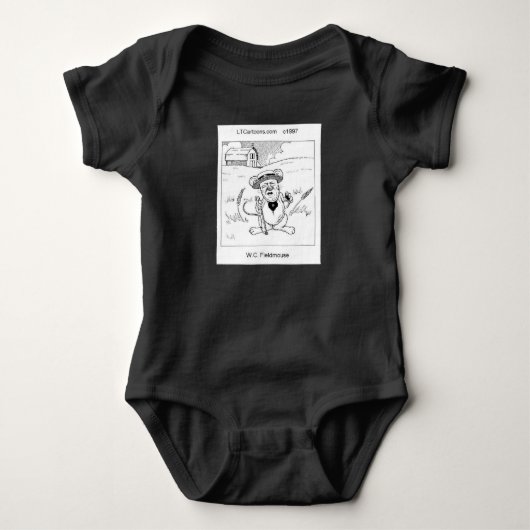 Rick London Grappige Veldmuis Baby Romper (Voorkant)