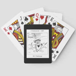 Rick London Grappige Veldmuis Strip  Pokerkaarten