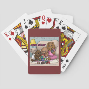 Rick London Irish Setter Comic Spelling Cards Pokerkaarten