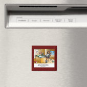 Rick London Muskrat Scheiding Attorney Comic Magneet (Insitu (Vaatwasser))