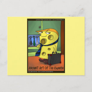Rick London Oude Kunst Van Tie Kaas  Briefkaart