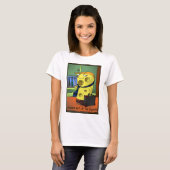 Rick London Oude Kunst Van Tie Kaas Comic  T-shirt (Voorkant volledig)