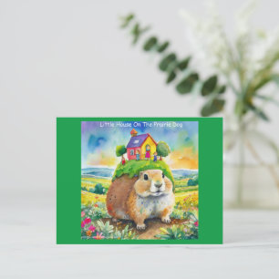 Rick London Prairie Dog Leven Cartoon Briefkaart