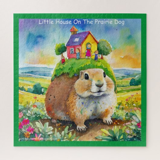 Rick London Prairie Dog Leven Comic XL Legpuzzel (Verticaal)