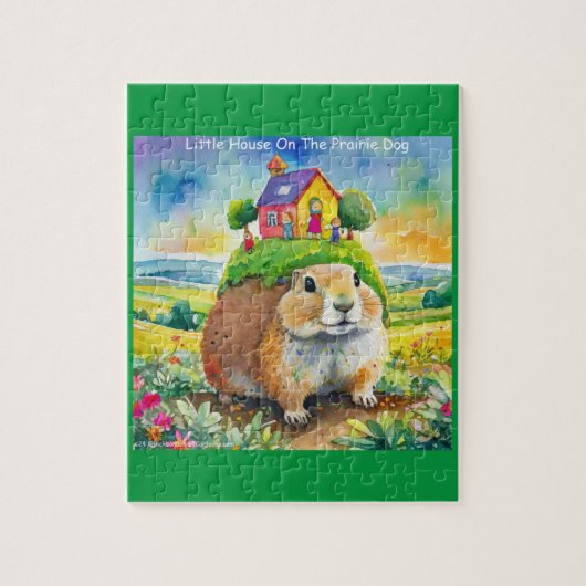 Rick London Prairie Dog Life Comic Legpuzzel (Verticaal)