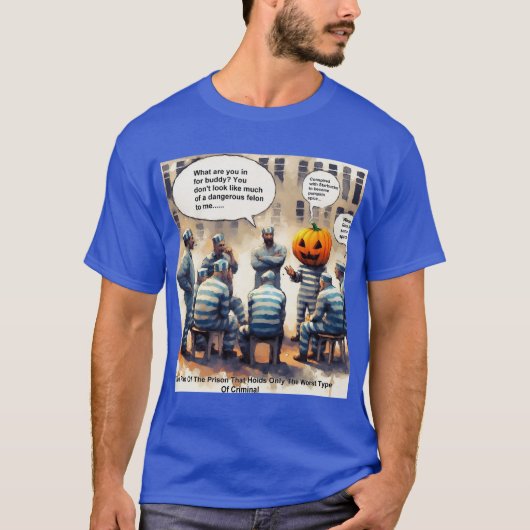 Rick London Pumpkin Spice Conspiracy Hilarisch T-shirt (Voorkant)