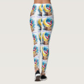 Rick London Roze Himalaya Salsa Grappig Leggings (Achterkant)