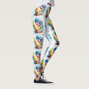 Rick London Roze Himalaya Salsa Grappig Leggings