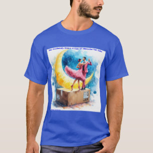 Rick London Roze Himalaya Salsa Grappig T-shirt